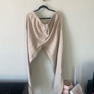 2XL FRUIT OF THE LOOM Beige Sweatpants